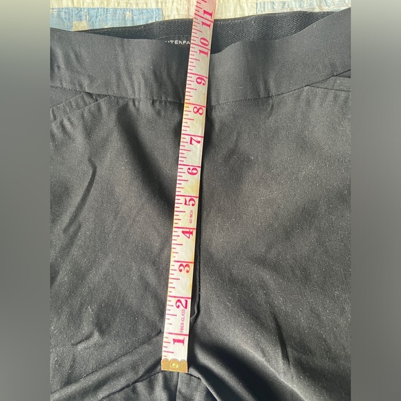 Counterparts Womens Pull on Black Classic Work Office Slim Fit Pants Size 8 - Picture 12 of 12